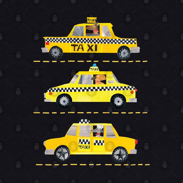 NYC CAB by Tracey English